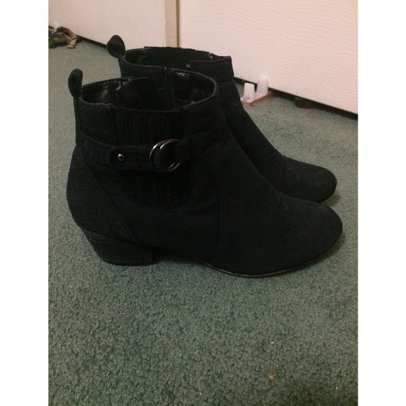 Preowned black ankle boots - Picture 5 of 7